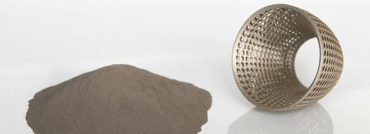 Titanium powder in 3D printing